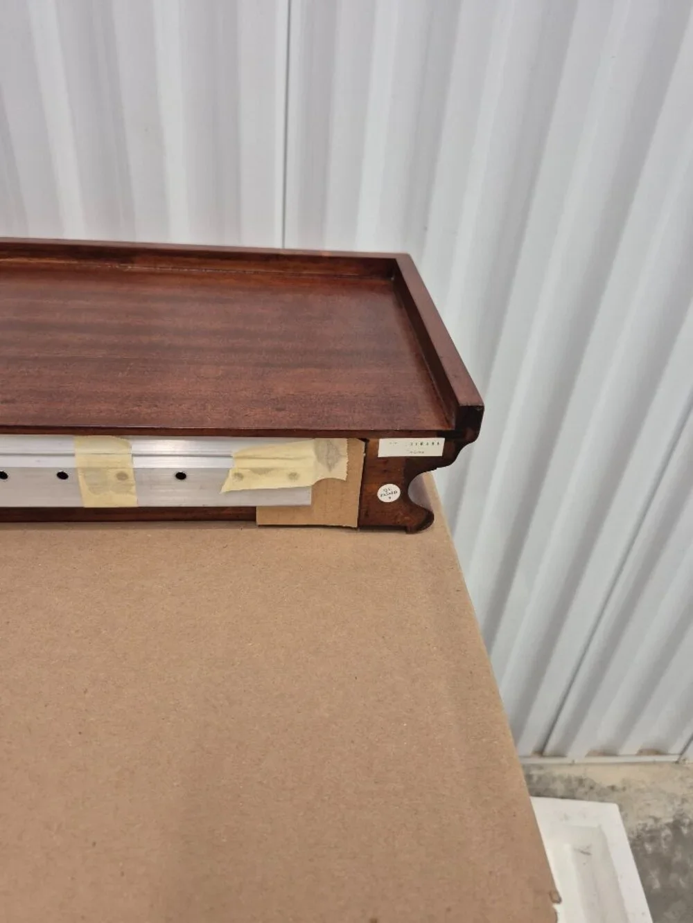 Pottery Barn Olivia Floating Wood Mantel 2FT Shelf